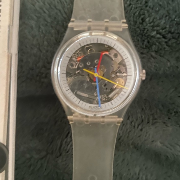 Original 80’s SWATCH WATCH~ RARE~~ Jelly Fish - Picture 2 of 2